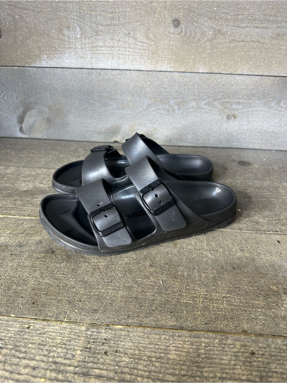 Birkenstock Women’s Arizona EVA Gray Sandal Slide Size 36 US 5-5.5